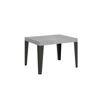 Mesa extensible 70x110/194 cm Estructura Cemento Flame Antracita - Itamoby