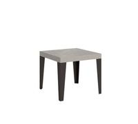 Mesa Extensible 90/246x90 Cm Flame Cachemir Patas Antracita