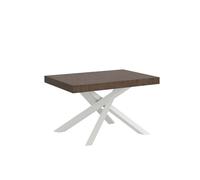 Mesa extensible 90x120/380 cm Volantis Premium estructura nogal blanco - Itamoby