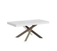 Mesa Extensible 90x130/234 Cm Volantis Premium Estructura Fresno Blanco 4/c