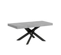 Mesa extensible 90x130/234 cm Volantis Premium Estructura de cemento Antracita - Itamoby