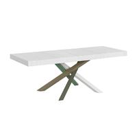 Mesa Extensible 90x160/264 Cm Volantis Premium Estructura Fresno Blanco 4/a