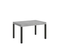 Mesa extensible 90X120/224 cm Everyday Estructura de cemento Antracita - Itamoby