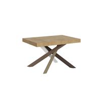 Mesa extensible 90x120/224 cm Volantis Estructura Roble Nature 4/C - Itamoby