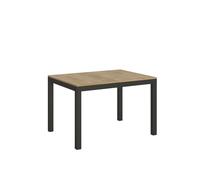 Mesa extensible 90x120/380 cm Everyday Evolution Estructura Roble Nature Antracita - Itamoby