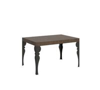 Mesa Extensible 90x120/380 Cm Paxon Nogal Patas Antracita