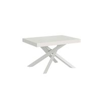 Mesa extensible 90x120/380 cm Volantis Premium estructura blanca fresno - Itamoby