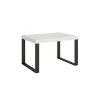 Mesa Extensible 90x130/234 Cm Tecno Premium Estructura Fresno Blanco Antracita