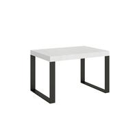 Mesa extensible 90x130/234 cm Tecno Premium Estructura Fresno Blanco Antracita - Itamoby