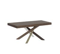 Mesa Extensible 90x130/234 Cm Volantis Premium Estructura Nogal 4/c