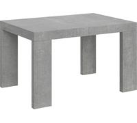 Mesa extensible 90x130/390 cm, modelo Roxell, color cemento