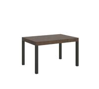 Mesa Extensible 90x140/244 Cm Everyday Nogal Estructura Antracita