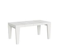 Mesa Extensible 90x140/244 Cm Spimbo Premium Fresno Blanco