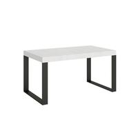 Mesa extensible 90x160/264 cm estructura Tecno Antracita