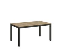 Mesa extensible 90x160/264 cm Everyday Evolution Estructura Roble Nature Antracita - Itamoby