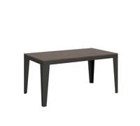 Mesa extensible 90x160/264 cm Flame Evolution Estructura Nogal Antracita - Itamoby