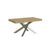 Mesa extensible 90x160/264 cm Volantis Estructura Roble Nature 4/A - Itamoby