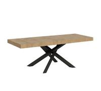 Mesa Extensible 90x160/264 Cm Volantis Premium Roble Nature Estructura Antracita