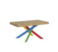 Mesa extensible 90x160/420 cm Volantis Estructura Roble Nature 4/B - Itamoby