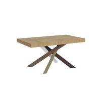 Mesa extensible 90x160/420 cm Volantis Estructura Roble Nature 4/C - Itamoby