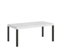 Mesa Extensible 90x180/284 Cm Everyday Premium Estructura Fresno Blanco Antracita