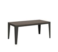 Mesa extensible 90x180/284 cm Flame Evolution Estructura Nogal Antracita - Itamoby