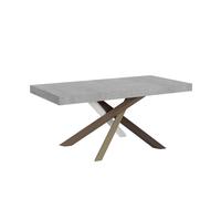 Mesa extensible 90x180/284 cm Volantis Estructura de cemento 4/C - Itamoby