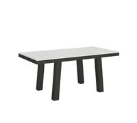 Mesa extensible 90x180/440 cm Bridge Evolution con estructura antracita