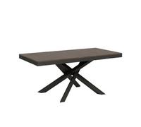 Mesa Extensible 90x180/440 Cm Volantis Evolution Nogal Estructura Antracita