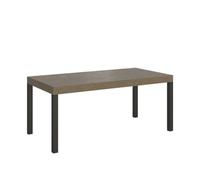 Mesa Extensible 90x200/460 Cm Everyday Gris Paloma Patas Antracita
