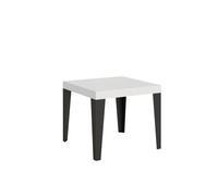 Mesa extensible 90x90/246 cm Estructura Flame Antracita