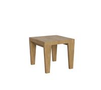 Mesa extensible 90x90/246 cm Spimbo Roble Nature - Itamoby