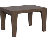 Mesa extensible de 90x120/224 cm, modelo Spimbo, color nogal