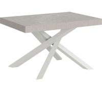 Mesa extensible 90x120/380 cm Volantis estructura blanca cachemira - Itamoby
