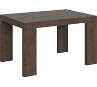 Mesa extensible de 90x130/390 cm, modelo Roxell, color nogal