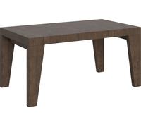 Mesa extensible de 90x160/264 cm, color Naxy Noce