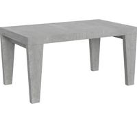 Mesa extensible de 90x160/264 cm, modelo Spimbo, color cemento