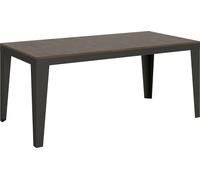 Mesa Extensible 90x180/284 Cm Flame Evolution Nogal Estructura Antracita