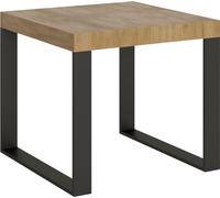 Itamoby, Mesa Tecno extensible roble natural 90 x 90 cm alargada 246