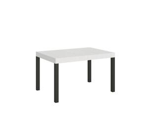Mesa extensible Everyday 80x140/224 cm con estructura antracita