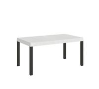 Mesa extensible Everyday 80x160/244 cm con estructura antracita