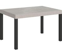 Mesa Extensible Everyday Cashmere 120/224x90 Cm Con Patas Antracita