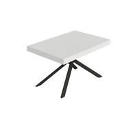 Mesa extensible Niket 90x140/244 cm con patas antracita