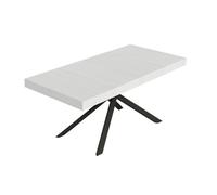 Mesa extensible Niket 90x200/304 cm con patas antracita
