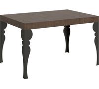 Itamoby Mesa extensible 140/400 x 90 cm Paxon nogal patas antracita