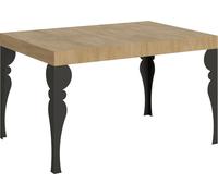 Itamoby Mesa extensible 140/400 x 90 cm Paxon roble naturaleza patas antracita
