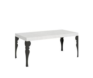 Mesa extensible Paxon 90x200/304 cm con estructura antracita