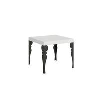 Mesa extensible Paxon 90x90/246 cm con estructura antracita