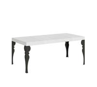 Mesa extensible Paxon Premium 90x90/246 cm con estructura antracita
