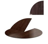 Mesa Extensible Redonda Tablero De Mesa Plegable Temporal | Mesa Redondo Grande De Madera Tableros Redondos Repuesto Cuatro Puntos 120-200cm(140cm/55in)